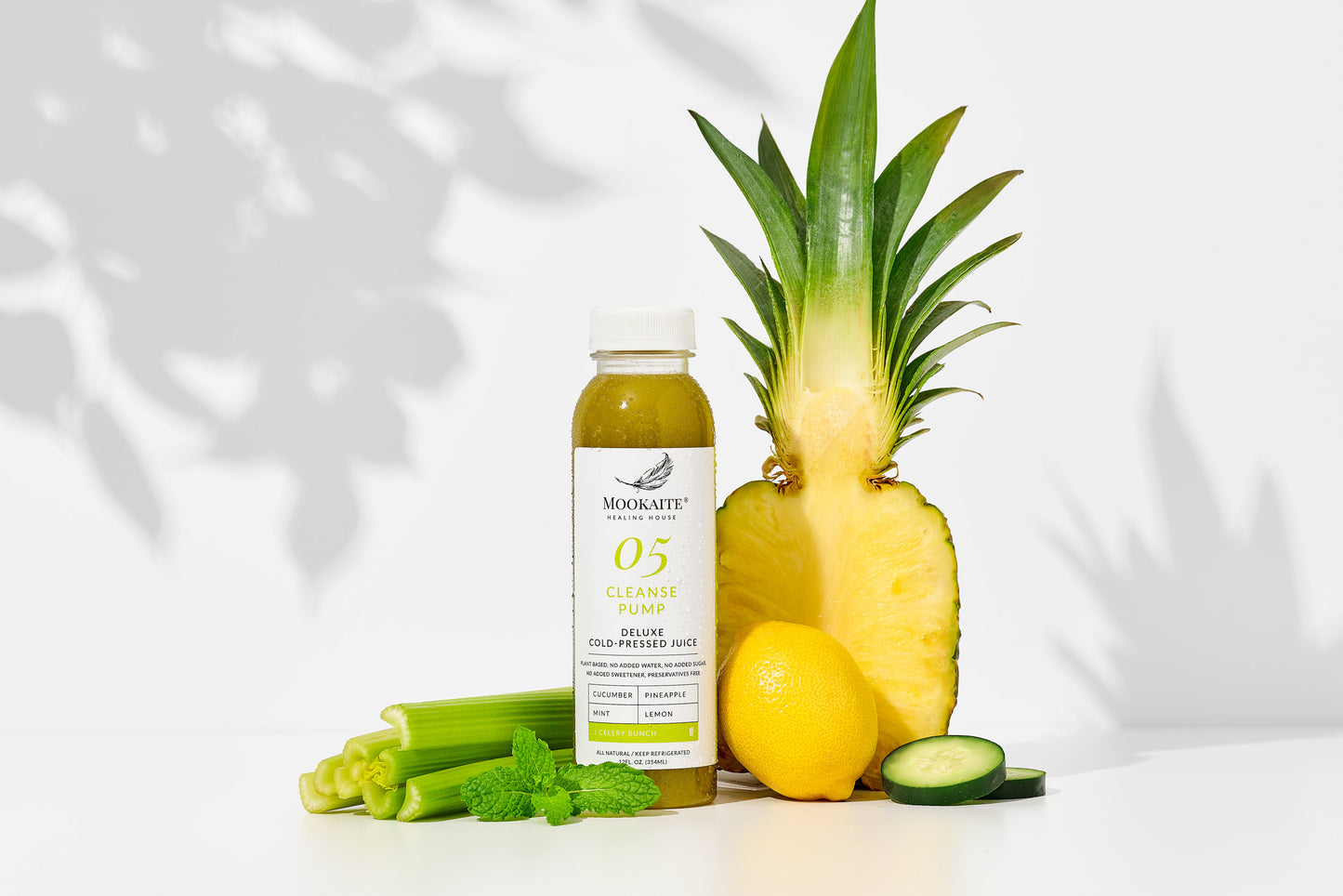 Morning Greens Wellness Routine - Celery Juice 12 oz