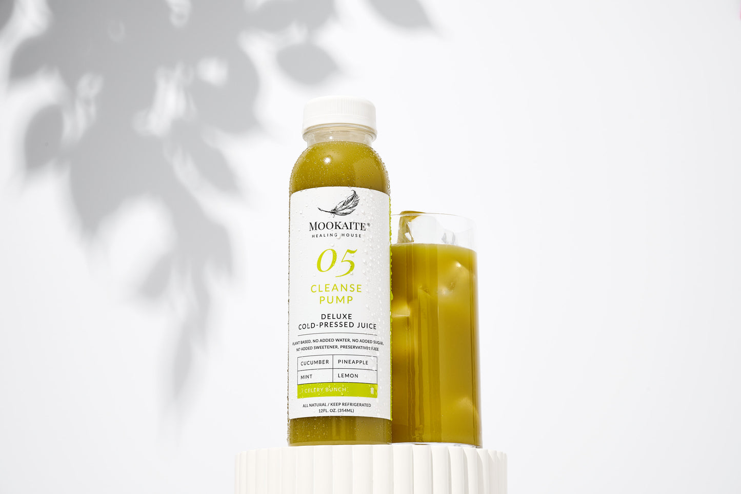 Morning Greens Wellness Routine - Celery Juice 12 oz